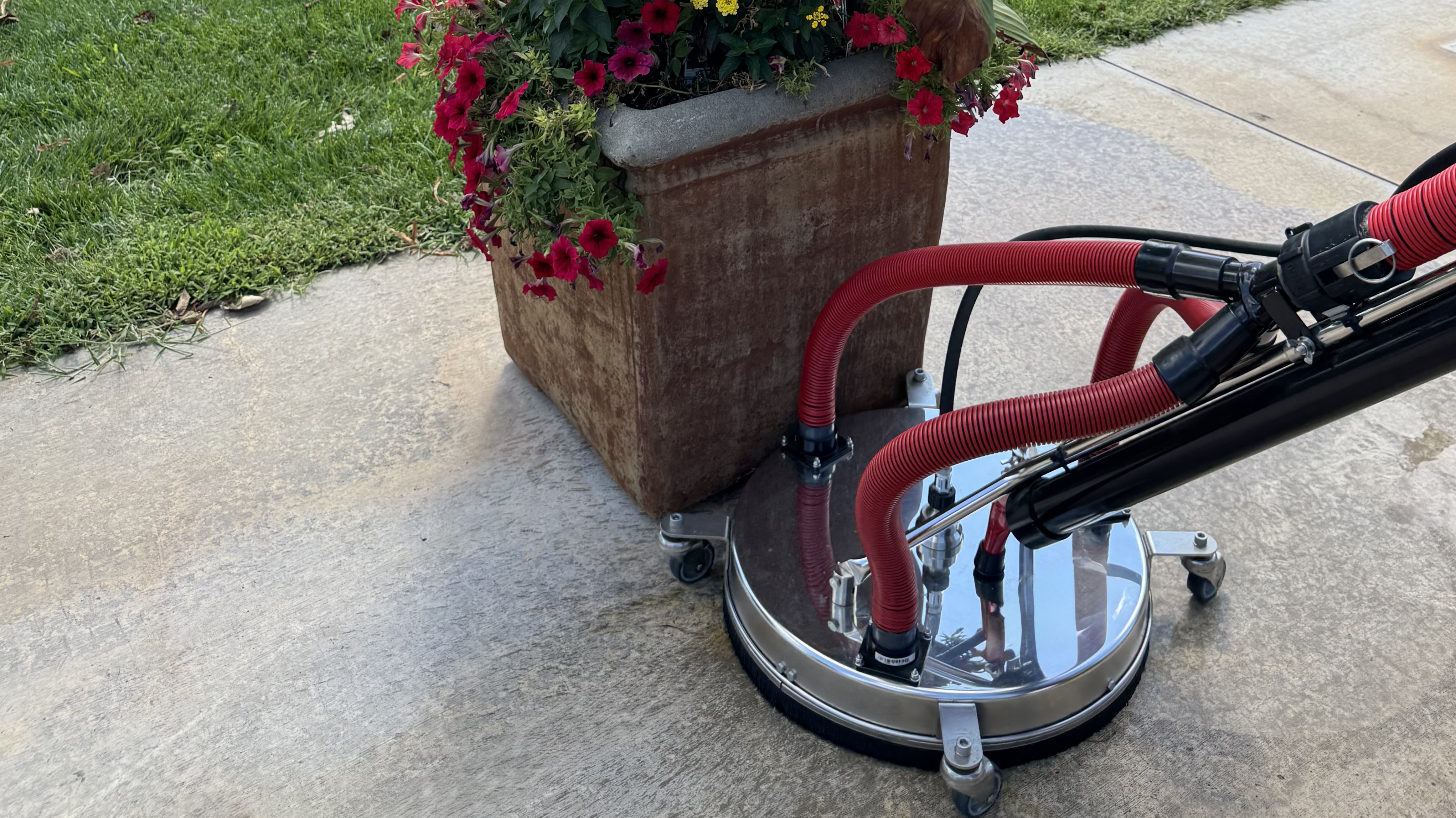 Residential pressure washing